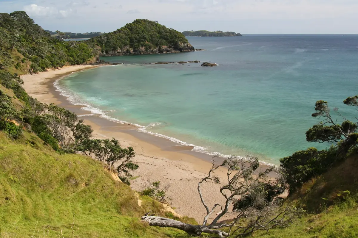 Beach north of Sandy Bay on the Tutukaka Coast, Northland