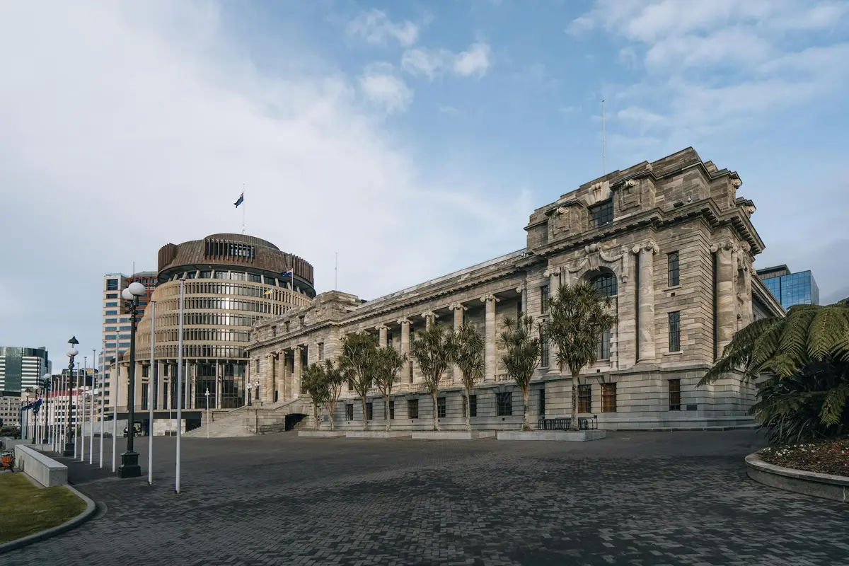 Parliament Buildings in Wellington