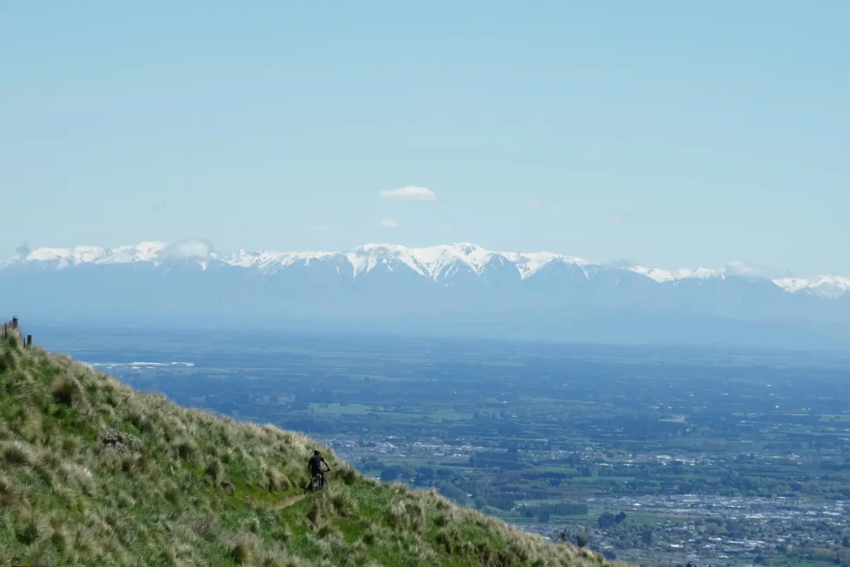 View from Summit Road above Christchurch